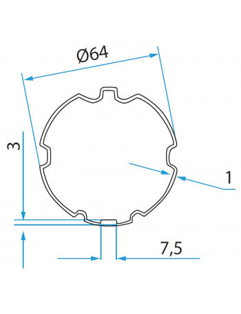 Cherubini A4505_0509 - Bagues Adaptation Cherubini ZF 64